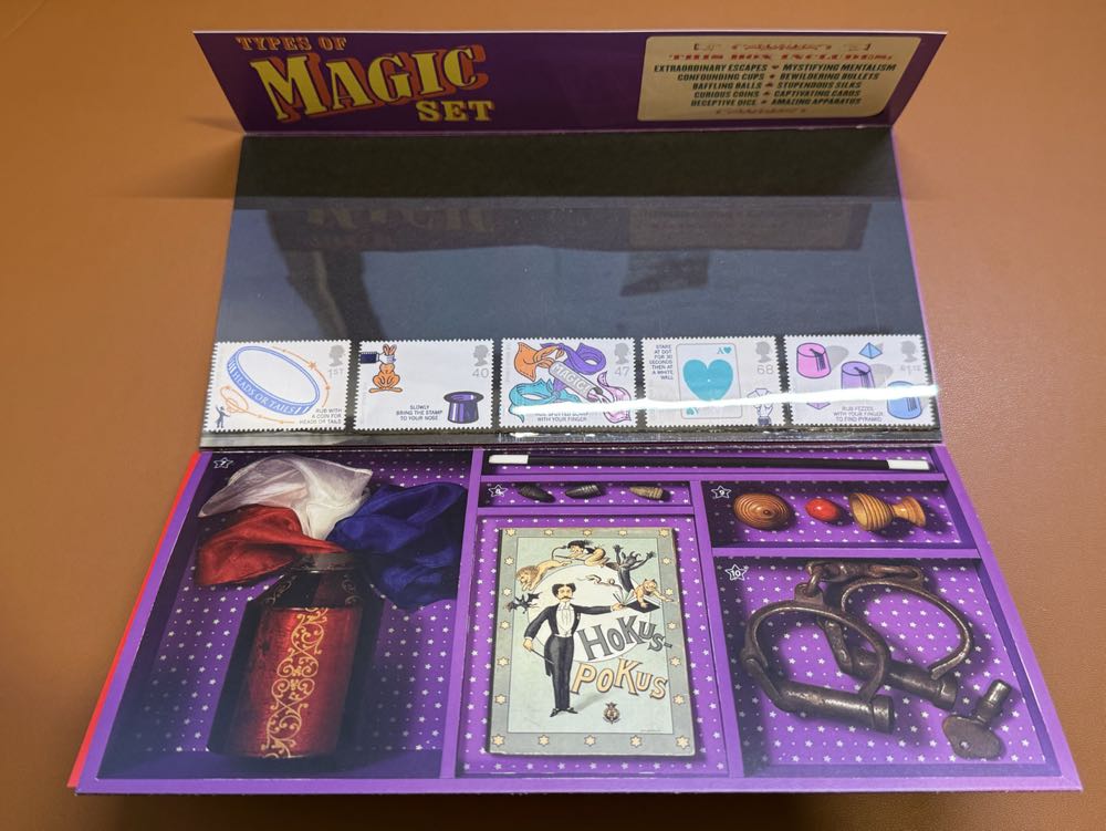 Royal Mail Stamps Presnetation Pack - The Magic Circle’s Centenary  stamp collectible - Main Image 2