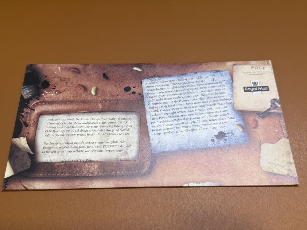 Royal Mail Mint Harry Potter Picture Stamps  stamp collectible - Main Image 2