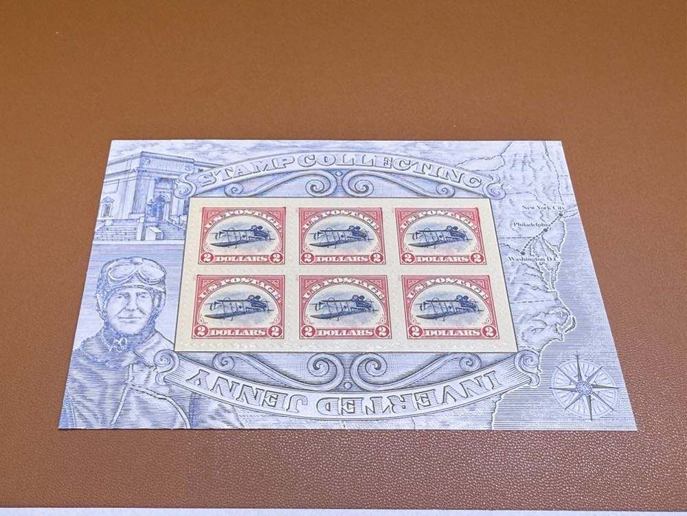 2013 USA #4806 $2.00 Inverted Curtiss Jenny - Collectible Souvenir Sheet   stamp collectible - Main Image 2