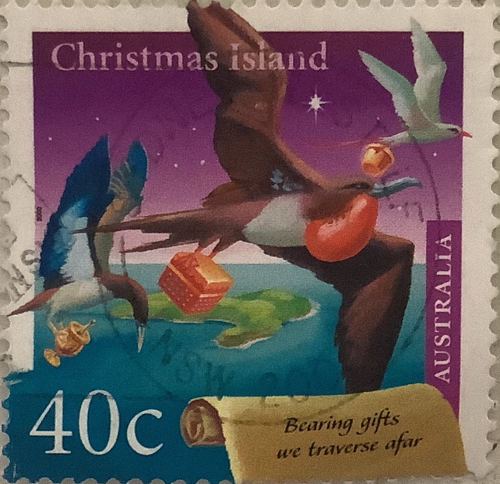 Christmas, marine life 3x5v 1964