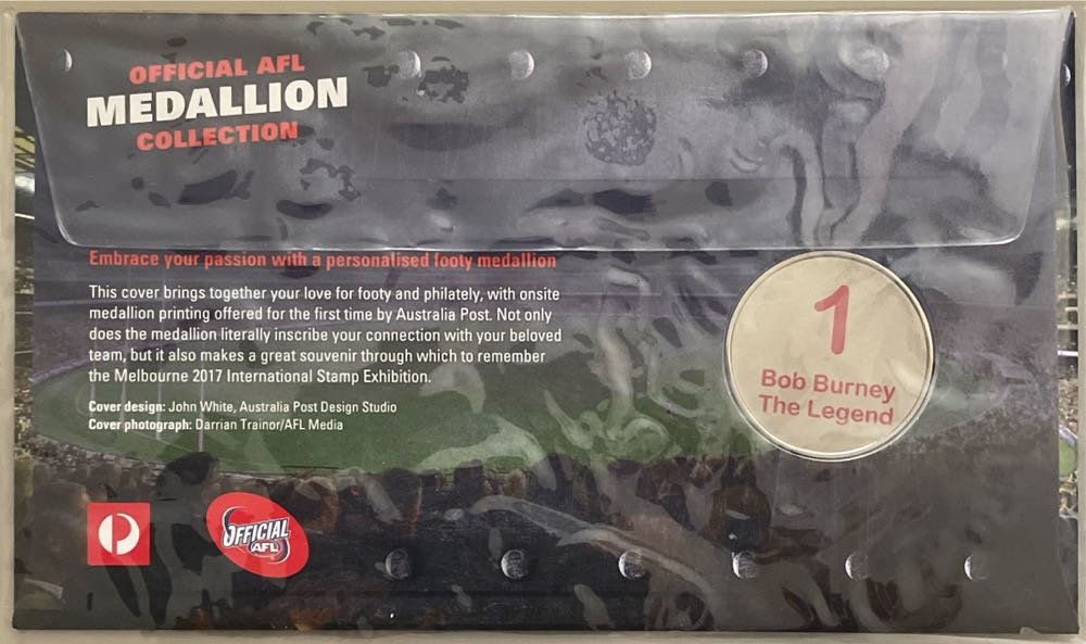 Official Afl Medallion Collection  stamp collectible - Main Image 2