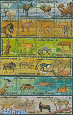 Animals 6x4v   stamp collectible - Main Image 2