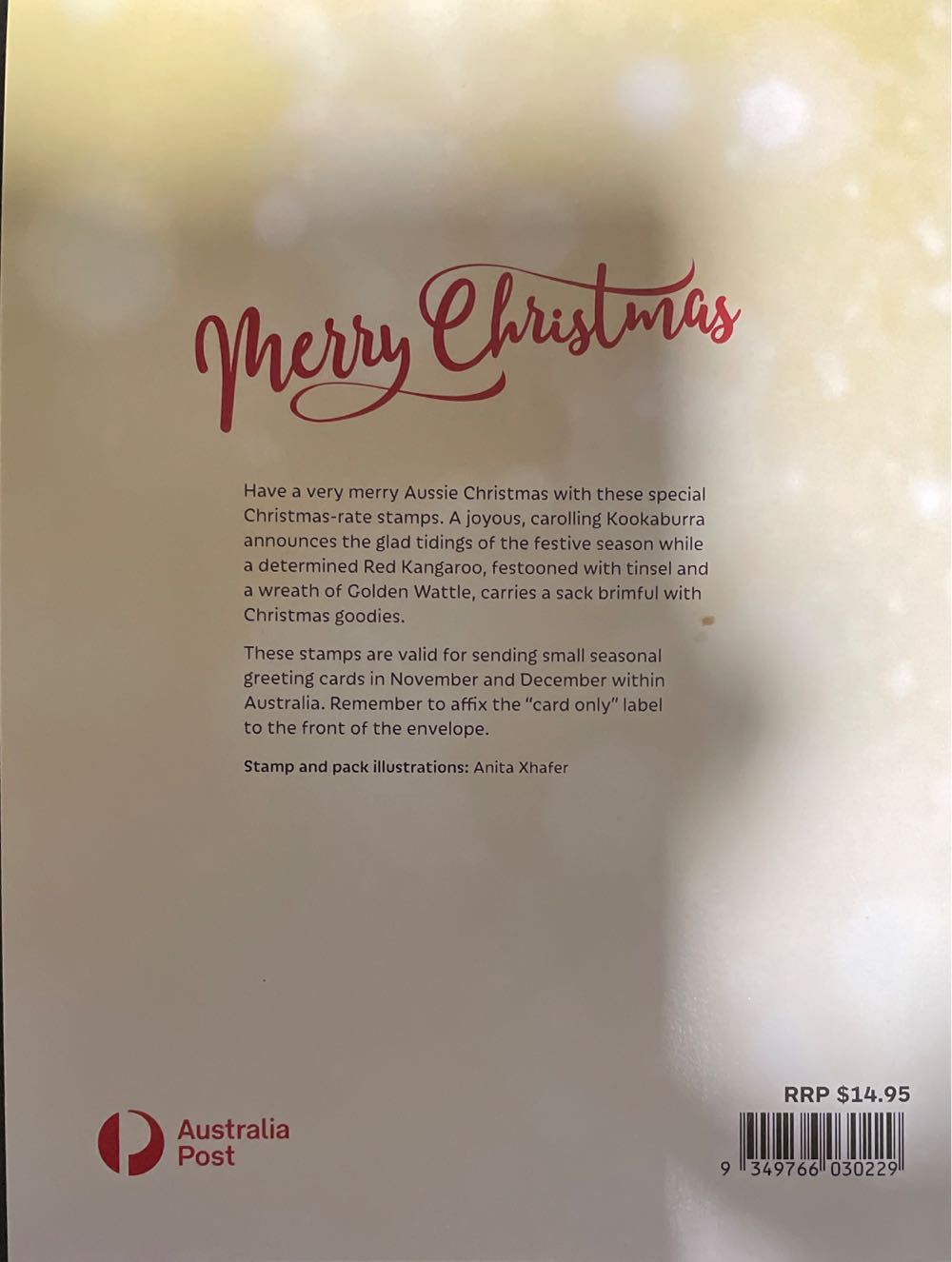 Merry Christmas Stamp Pack  stamp collectible [Barcode 9349766030229] - Main Image 2