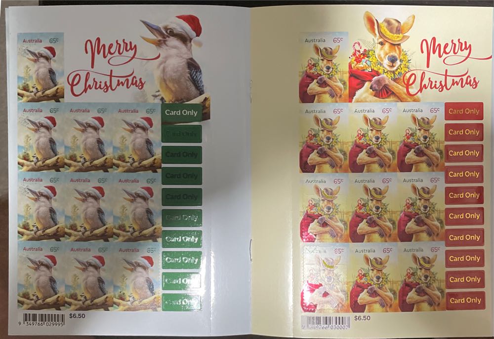 Merry Christmas Stamp Pack  stamp collectible [Barcode 9349766030229] - Main Image 3