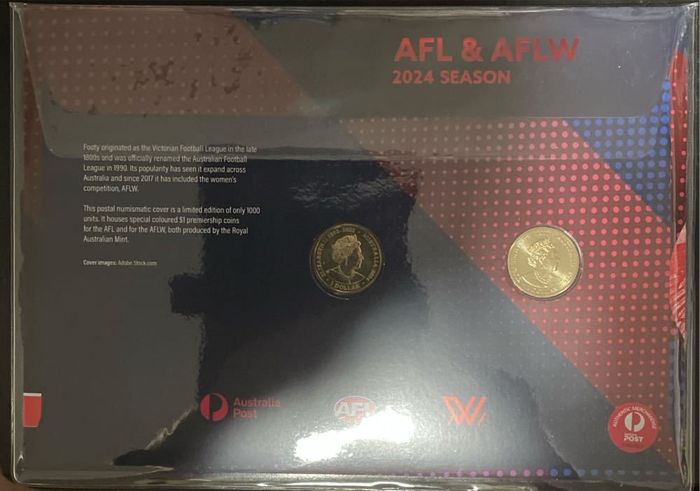 Afl & Aflw 2024 Season  stamp collectible - Main Image 2