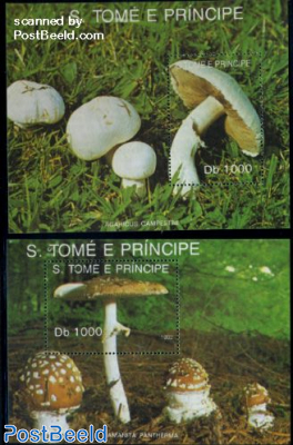 Mushrooms  stamp collectible - Main Image 2