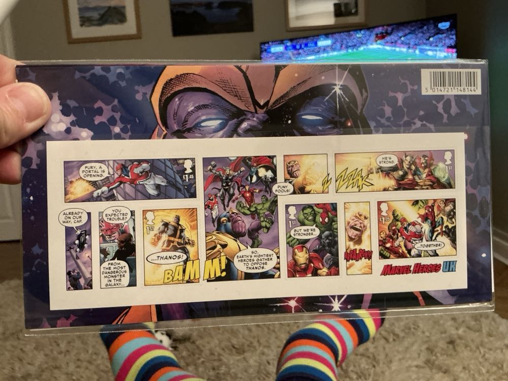 Marvel - Presentation Pack  stamp collectible [Barcode 5014721148144] - Main Image 2