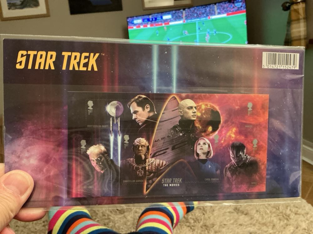 Star Trek - Presentation Pack  stamp collectible [Barcode 5014721152479] - Main Image 2