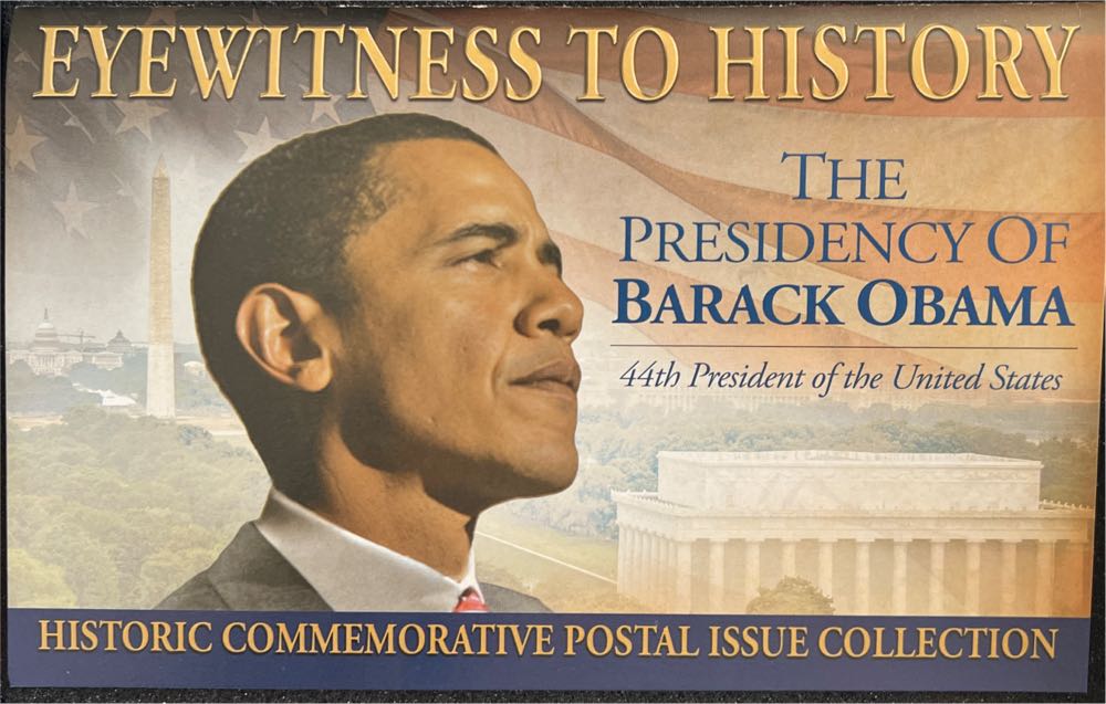 Official Barack Obama 1st Day Stamp Collection  stamp collectible - Main Image 2