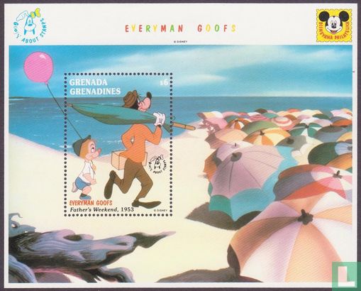 Everyman Goofy 60th  stamp collectible - Main Image 3