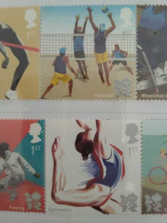 The Olympic And Paralympic games 2012  stamp collectible [Barcode 5014721131450] - Main Image 2