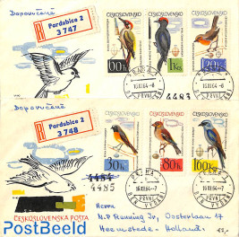 Birds 6v  stamp collectible - Main Image 2