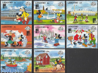 Finlandia, Disney 8v  stamp collectible - Main Image 2