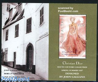 J. Galliano 4v  stamp collectible - Main Image 2