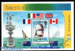 Americas cup  stamp collectible - Main Image 2
