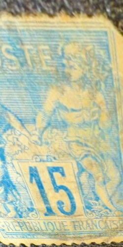 France 15 C  stamp collectible - Main Image 2