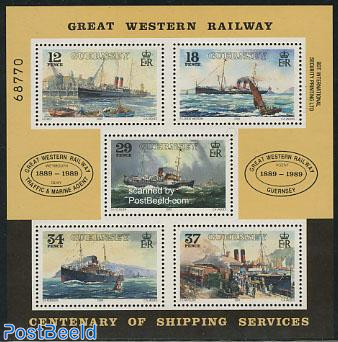 Great western railway s/s  stamp collectible - Main Image 2