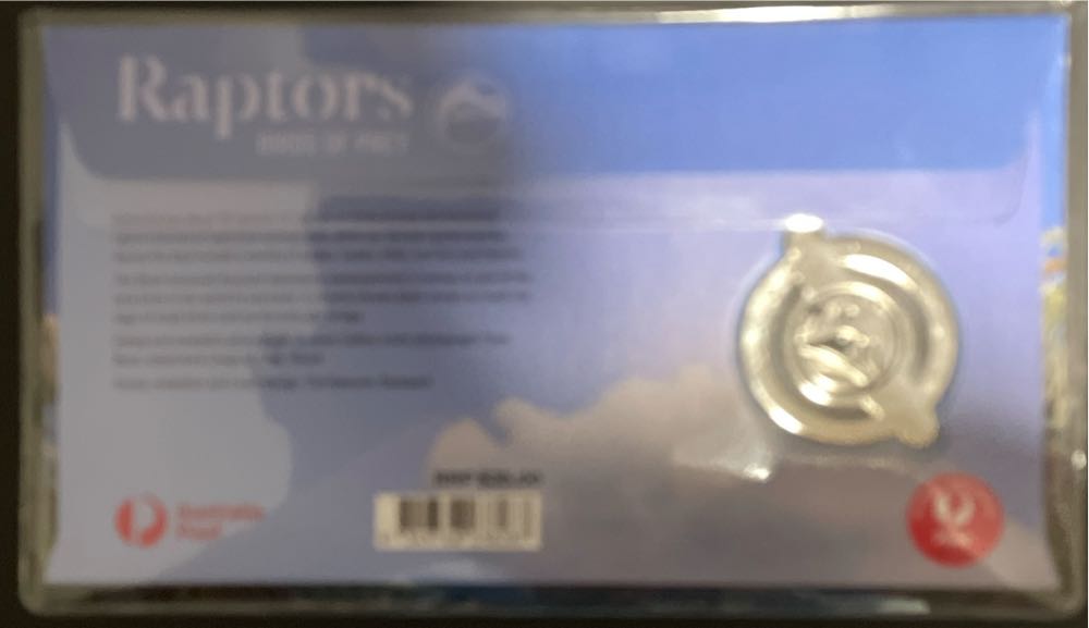 Raptors Black Breasted Buzzard Birds Prey  stamp collectible [Barcode 9349766038287] - Main Image 2