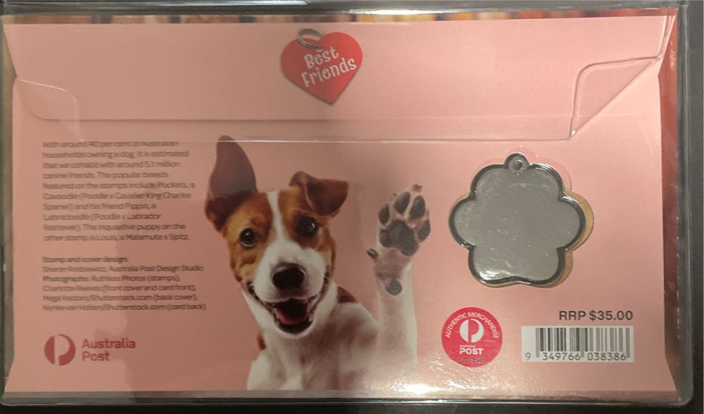 Best Friends  stamp collectible [Barcode 9349766038386] - Main Image 2