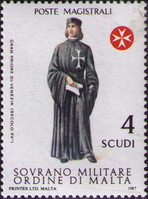 Военная форма Мальтийского ордена  stamp collectible - Main Image 2