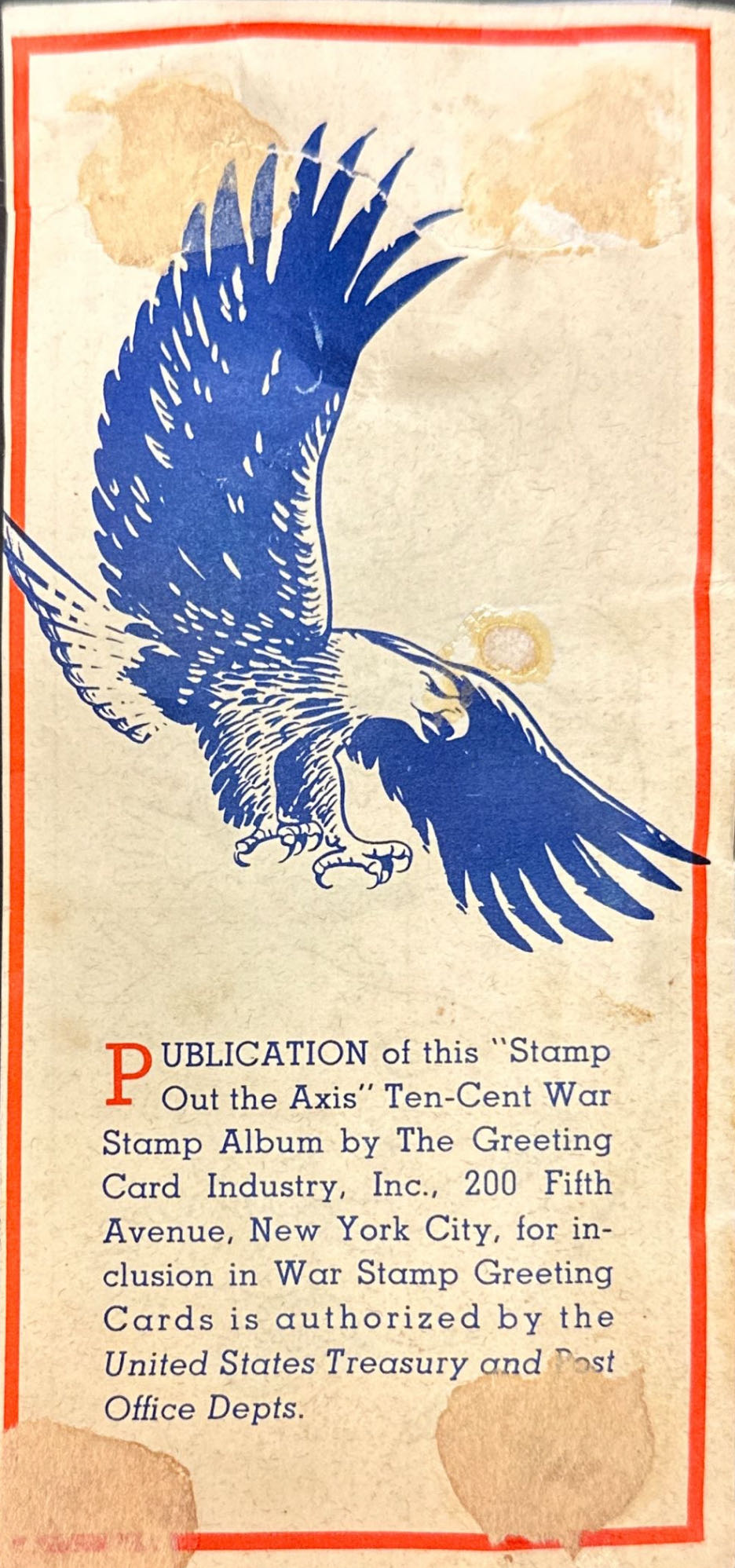 Stamp Out The Axis  stamp collectible - Main Image 4