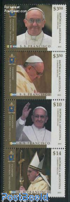 Pope’s visit, joint issue Vatican s/s  stamp collectible - Main Image 2