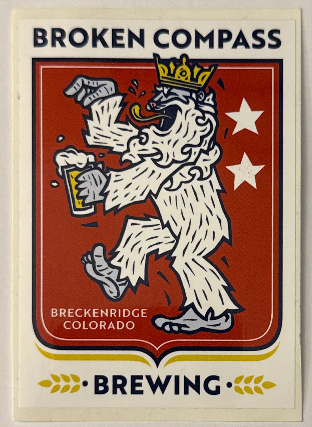 Brocken Compass - Breckenridge  stamp collectible - Main Image 3