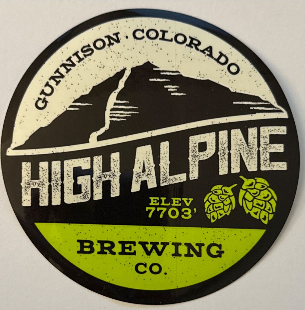 High Alpine Brewing - Gunnison  stamp collectible - Main Image 3