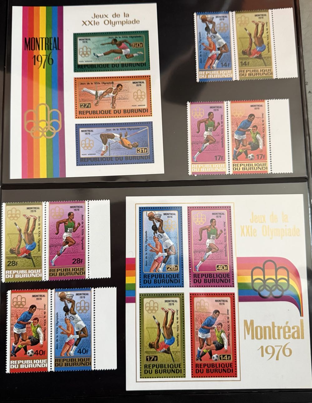 1976 Olympic Montreal Summer  stamp collectible - Main Image 2