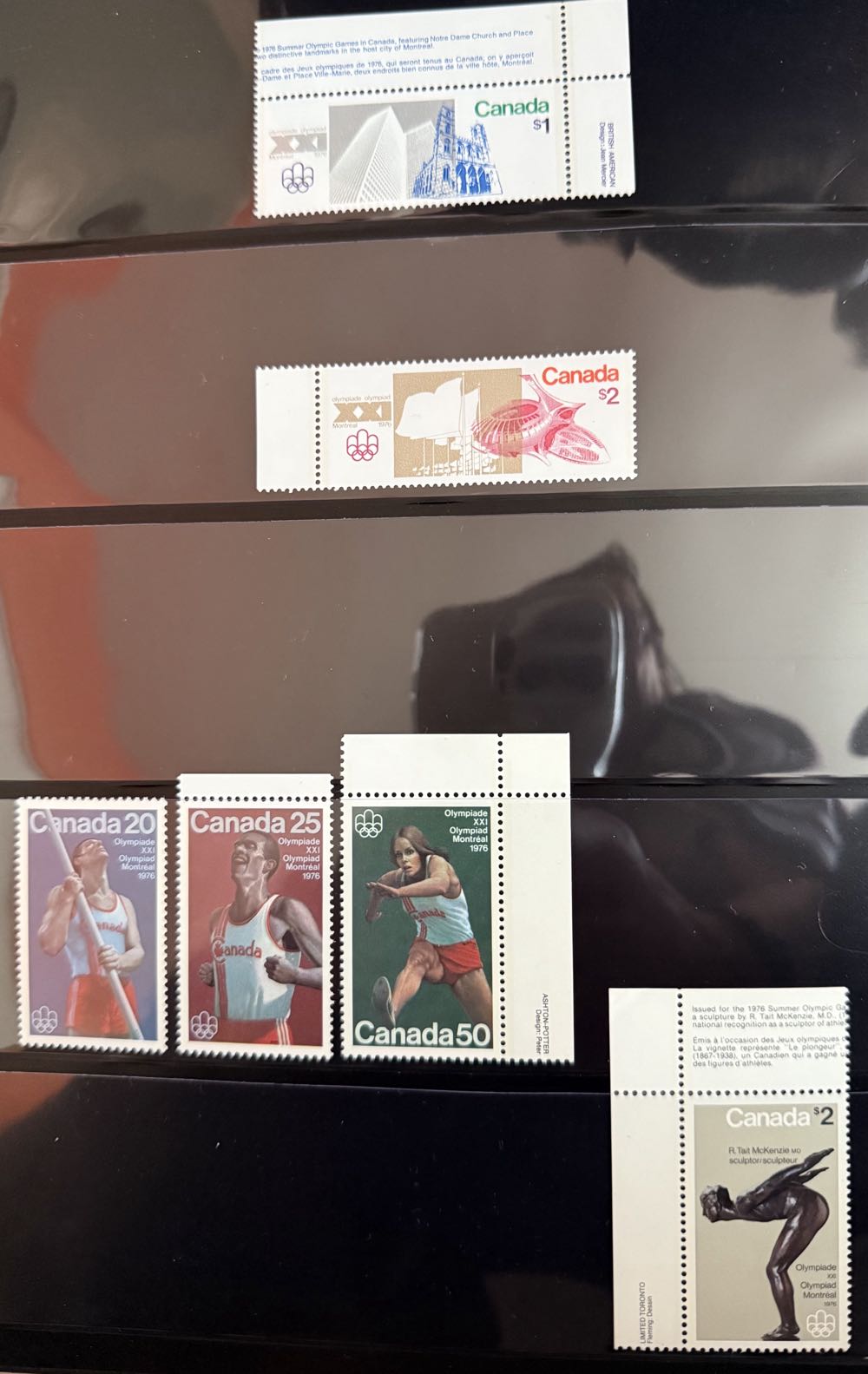 1976 Olympic Montreal Summer  stamp collectible - Main Image 2