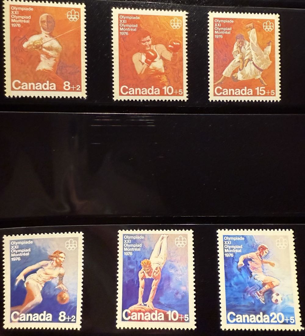 1976 Olympic Montreal Summer  stamp collectible - Main Image 3
