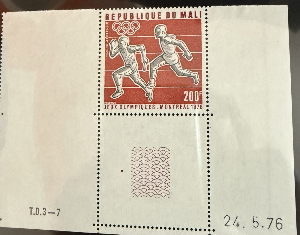1976 Olympic  stamp collectible - Main Image 2