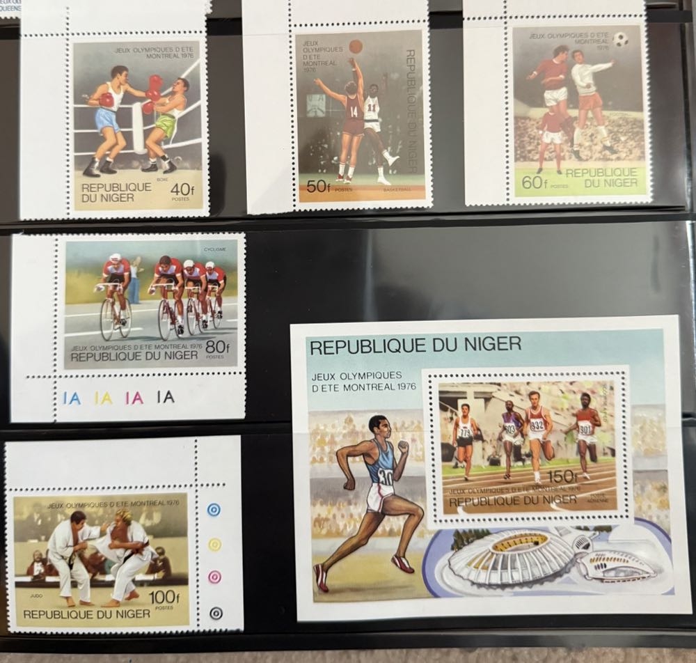 1976 Olympic Montreal Summer  stamp collectible - Main Image 2