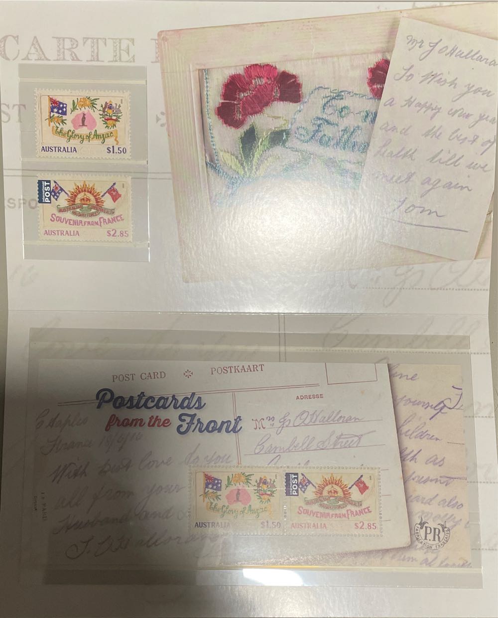 Postcards From The Front  stamp collectible [Barcode 9349766035668] - Main Image 3