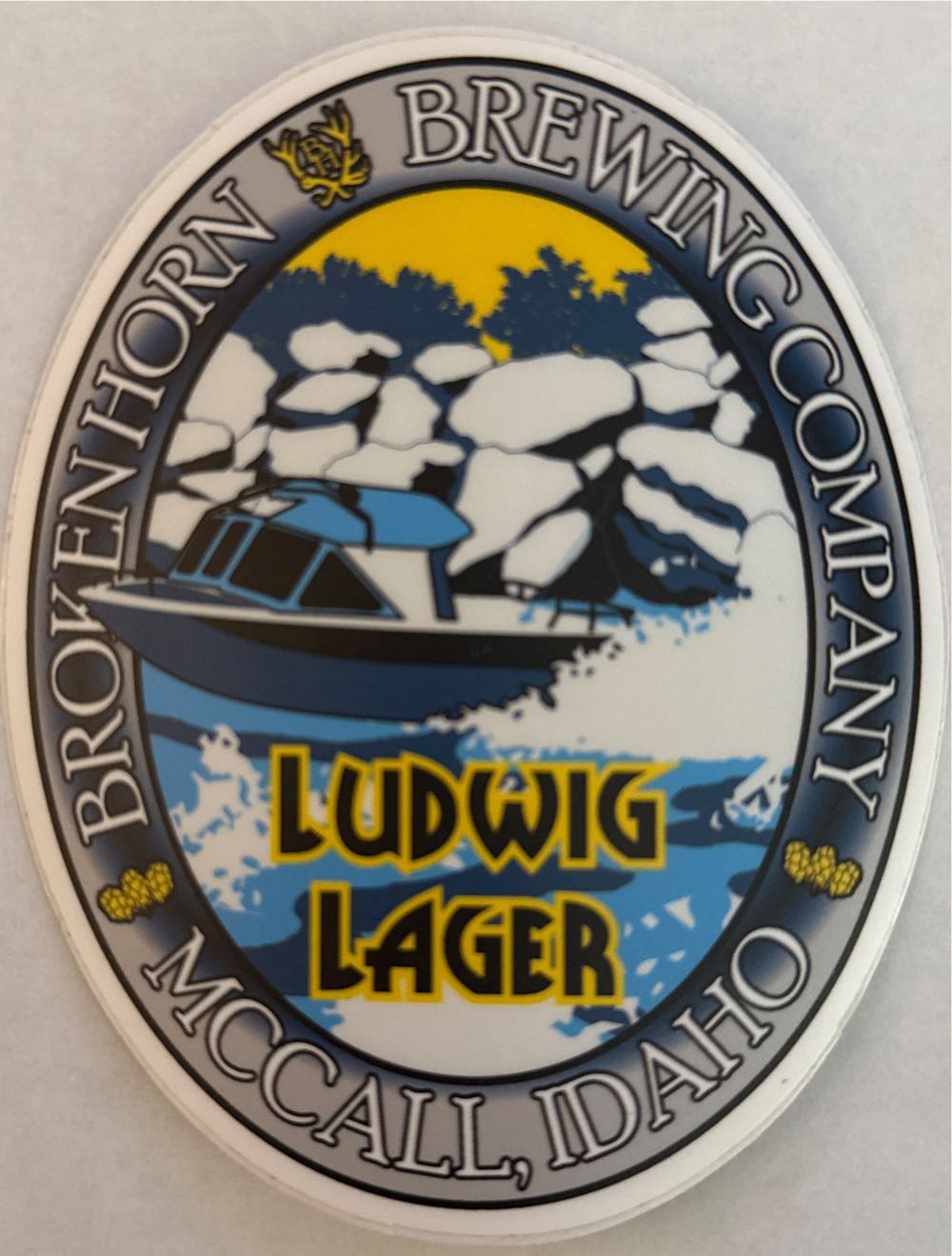 Broken Horn Brewing - McCall  stamp collectible - Main Image 3