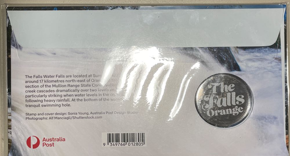 The Falls Orange  stamp collectible [Barcode 9349766012805] - Main Image 2