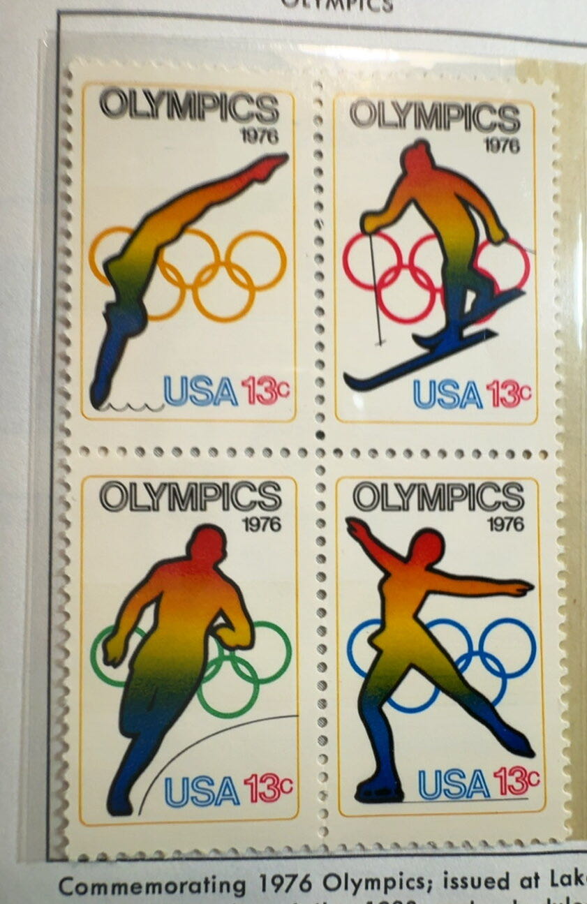 1976 Olympic  stamp collectible - Main Image 2