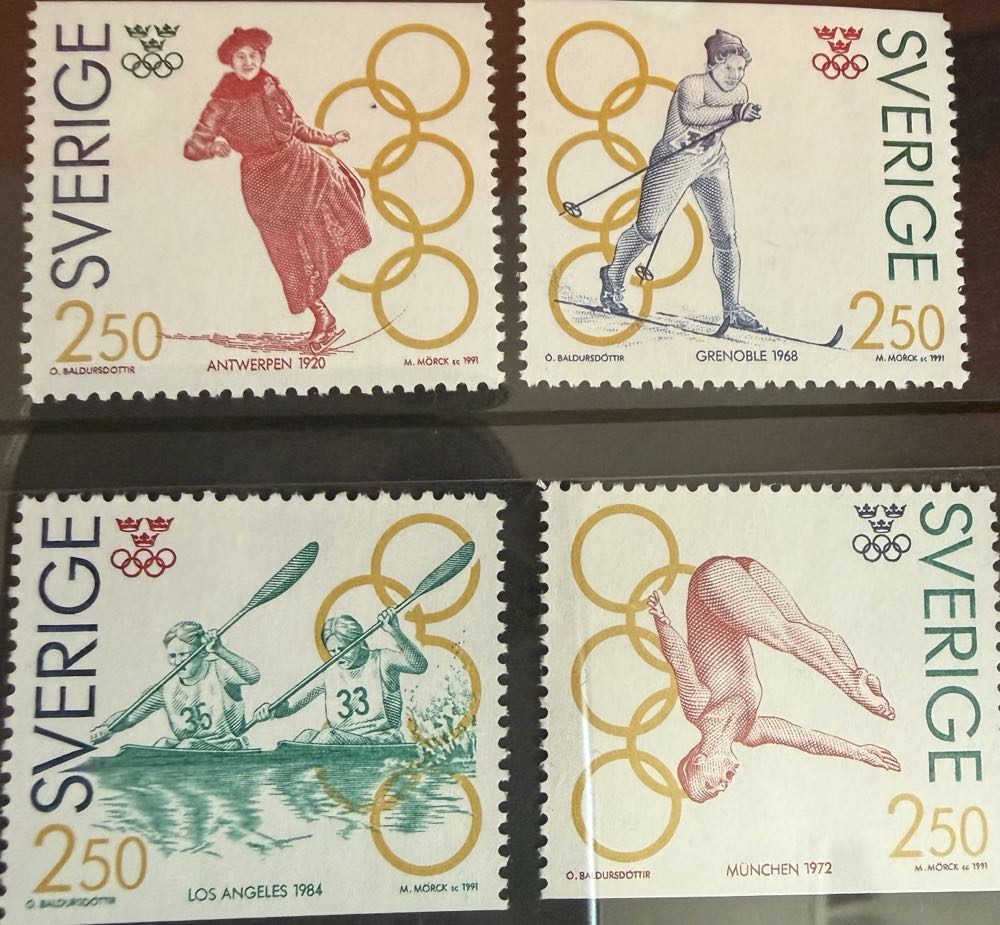Olympic Champions  stamp collectible - Main Image 2