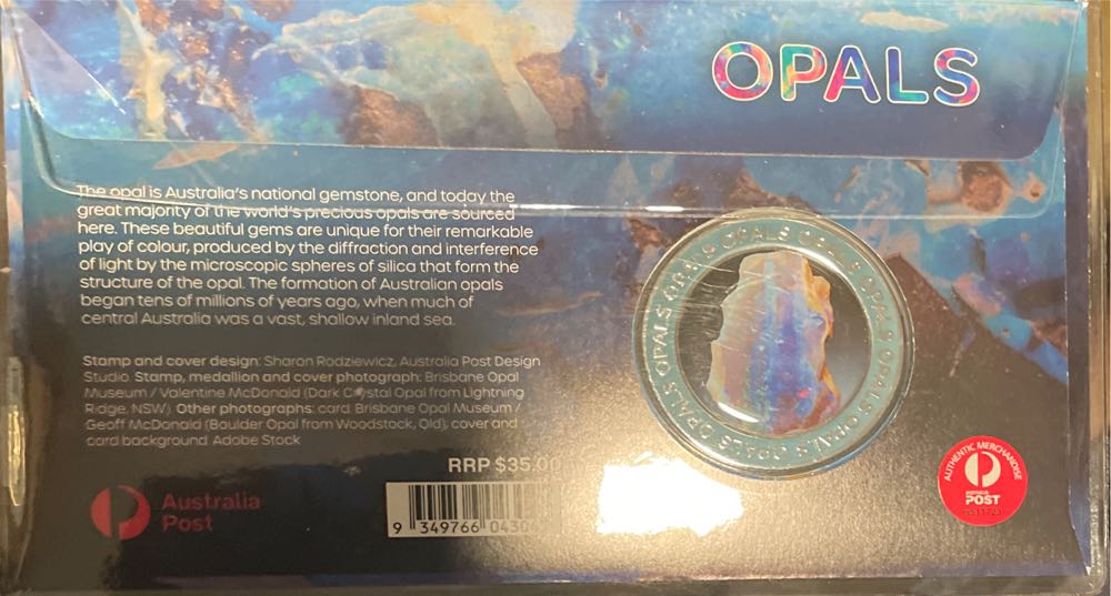 Opals  stamp collectible [Barcode 9349766043045] - Main Image 2