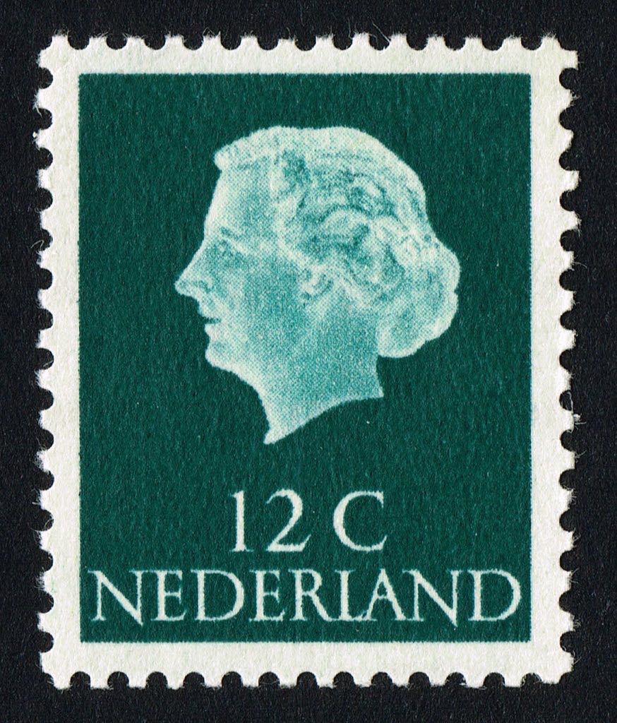 Koningin Wilhelmina (hangend haar)