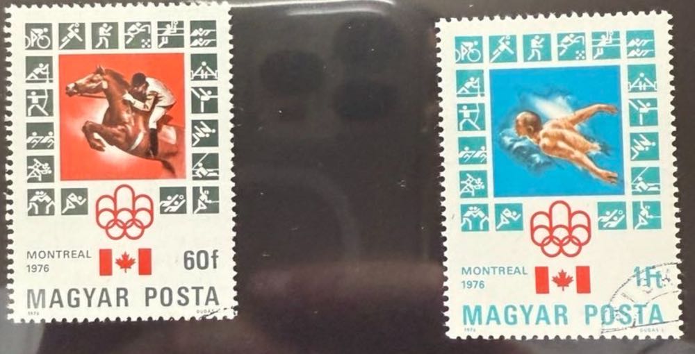 1976 Olympic Montreal Summer  stamp collectible - Main Image 2
