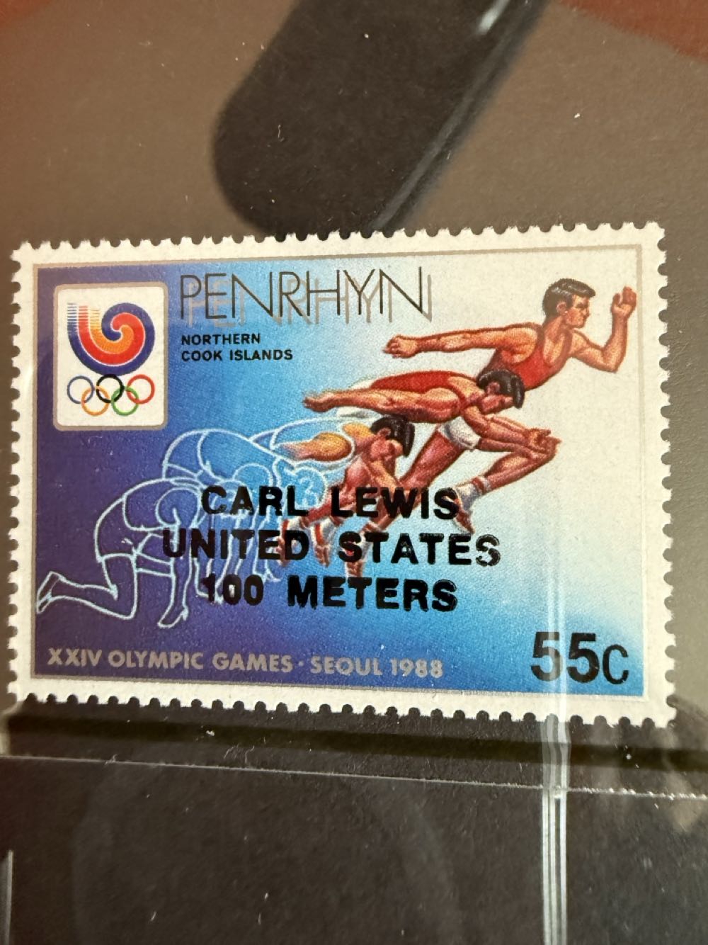 1988 Olympic Seoul Summer  stamp collectible - Main Image 4