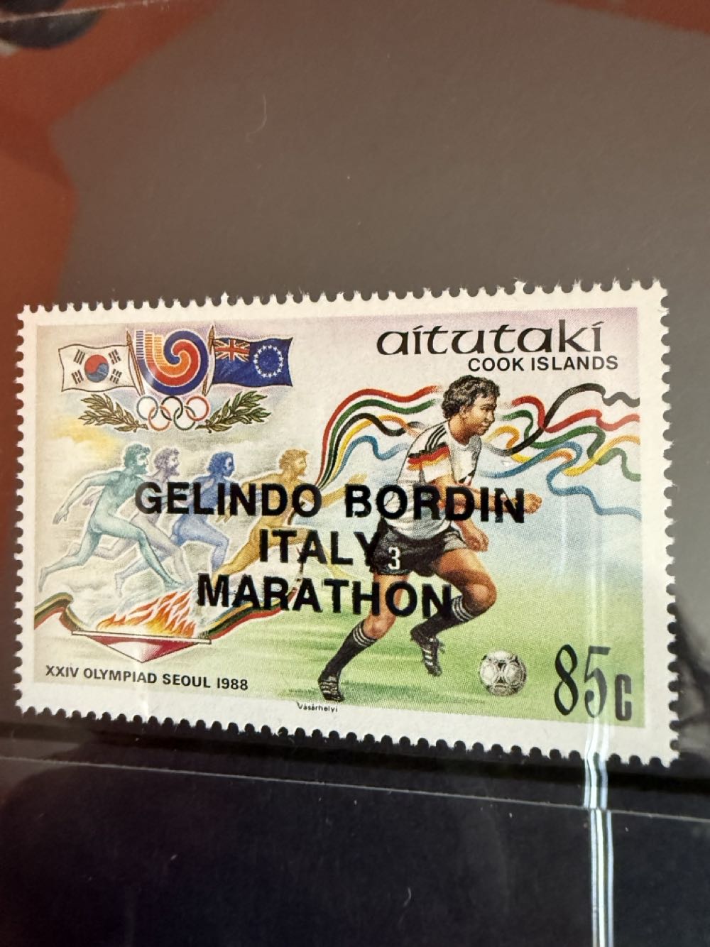 1988 Olympic Seoul Summer  stamp collectible - Main Image 3