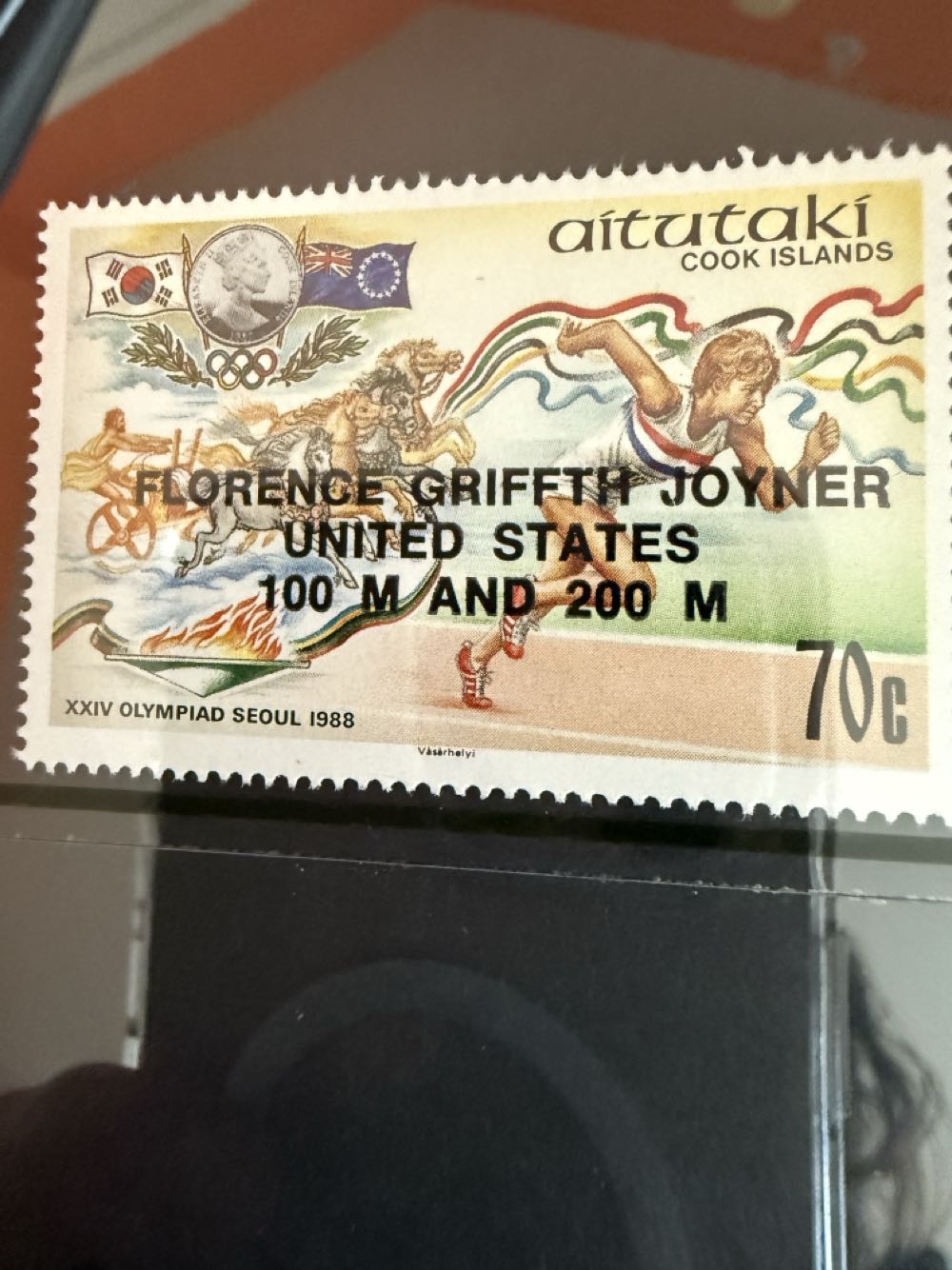 1988 Olympic Seoul Summer  stamp collectible - Main Image 4