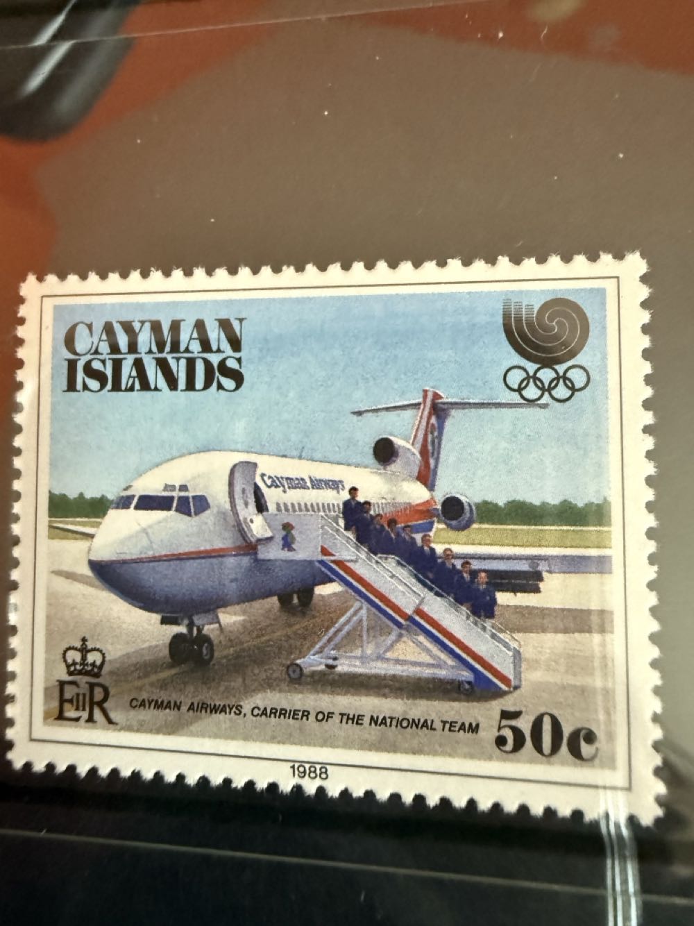 1988 Olympic Seoul Summer  stamp collectible - Main Image 3