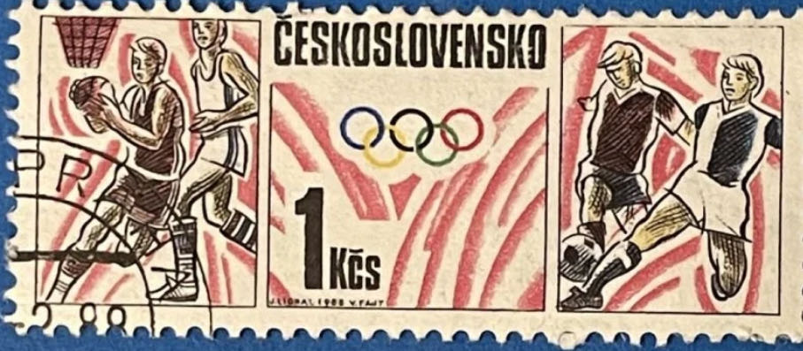1988 Olympic  stamp collectible - Main Image 2