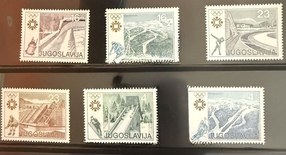 1984 Olympic Sarajevo Winter  stamp collectible - Main Image 4