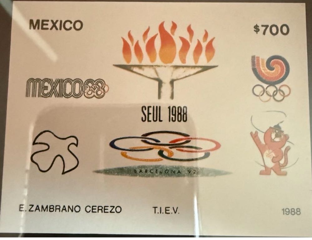 1988 Olympic Seoul Summer  stamp collectible - Main Image 2