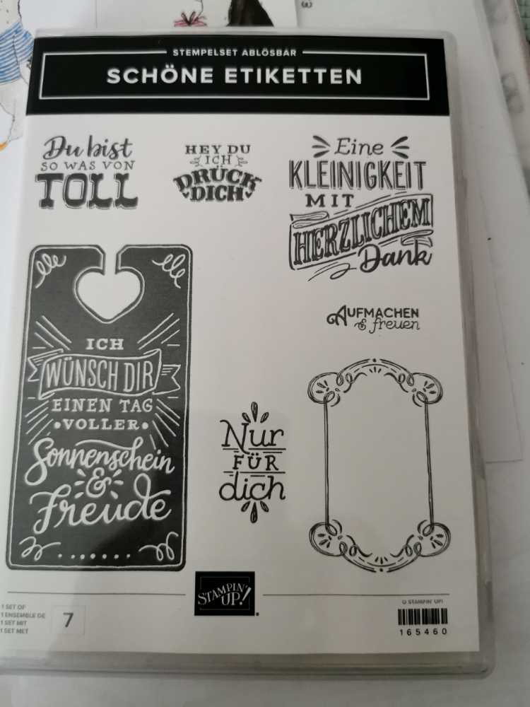 Schöne Etiketten - Stampinup - Exklusiv Online 2025  stamp collectible [Barcode 165460] - Main Image 2