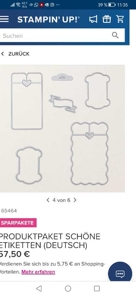 Schöne Etiketten - Stampinup - Exklusiv Online 2025  stamp collectible [Barcode 165460] - Main Image 4